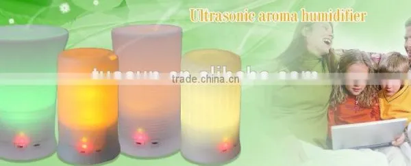 Plastic Decorative Altrosonic Spray Aromatic Cool Mist Diffuser With Candle Light photo-5