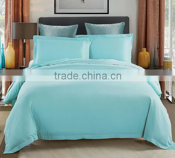 Cottn or Microfiber Blue Bed Set - Blue