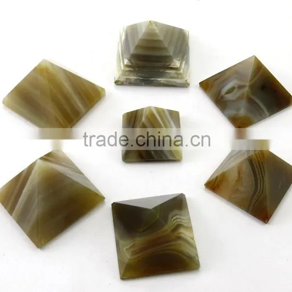 Lace Agate Pyramid