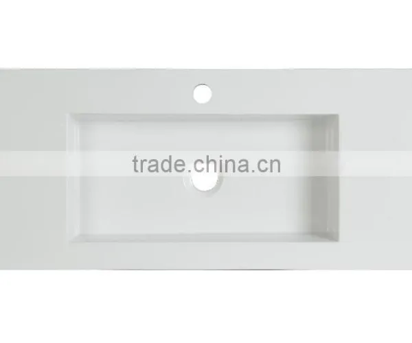Narrow Artificial Stone Counter Basin photo-2