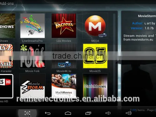 Android tv HD Indian Iptv Video Amlogic S805 Bluetooth 4.0 Quad Core Indian Iptv Android Tv Box photo-5