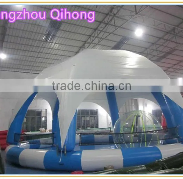 Durable PVC Tarpaulin Inflatable Double Layer Swimming Pool, Inflatable Pools for Children and Adults, Inflatable Pool Toy photo-4