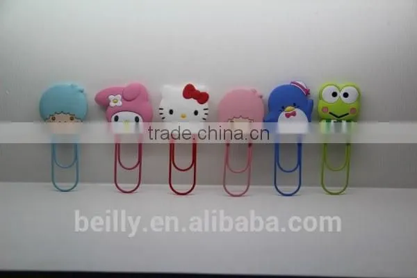 3D Carton Design Bookmarks for Books Silicone Bookmarks photo-3