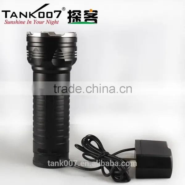 Powerful Led Flashlight XM-L U2 Torch 12v Leds Lights 1101 Police Flashlight photo-4
