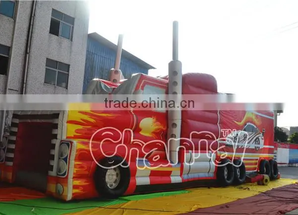Best Quality Inflatable Car Combo /mini Combo Jumper/combo and Obstacle photo-2