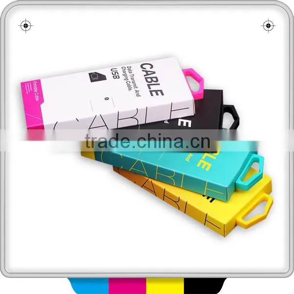 Cheap Custom Creative Logo Design Paper Packaging Box for Usb Cable photo-3