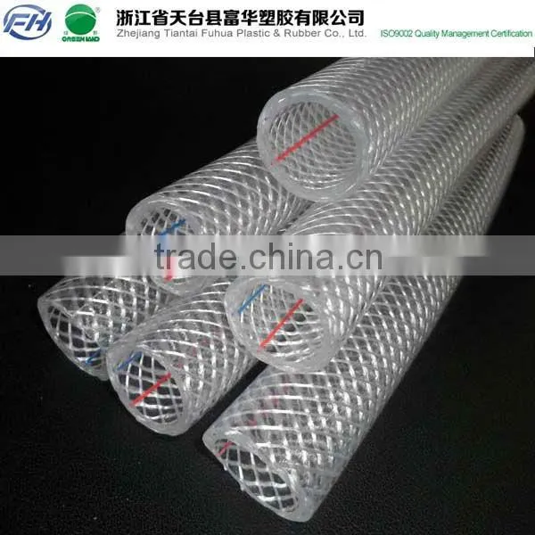 China Supplier 1/2" 3/4" 1" Flexible PVC Braided Hose for Construction photo-3