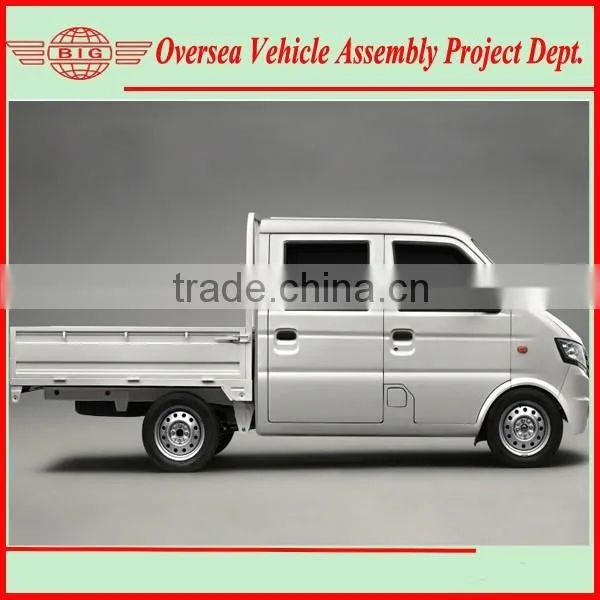 Assemble RHD/LHD Rear Wheel Drive Mini Double Cabin Truck With SKD/CKD Parts photo-2