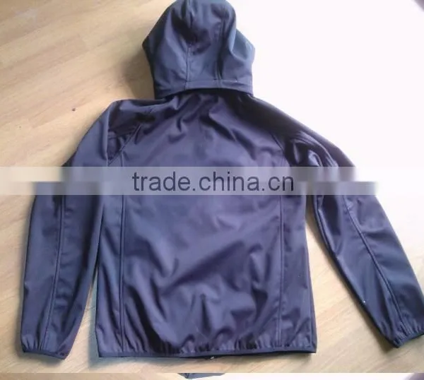 Lady Outwear Softshell Jacket With Detachable Hood Print Embroidery Available photo-2