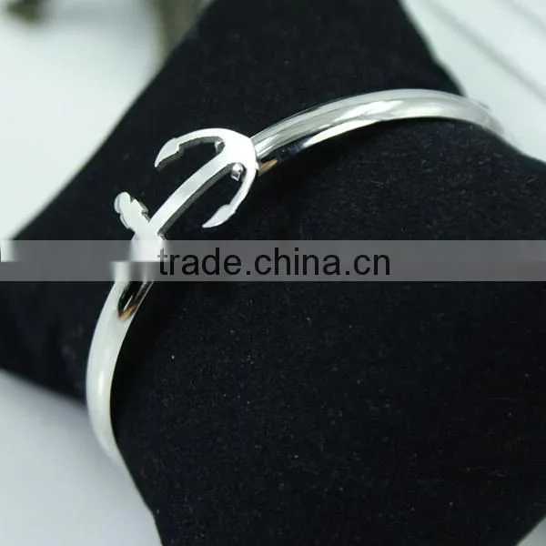 Steel Rope Bracelet With Metal Fashion Stainless Steel Bracelet Bangles photo-3