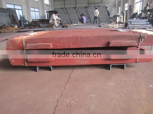 Jaw Crusher Wearing Spare Parts,jaw Plate With High Manganess Steel From SANYYO photo-3