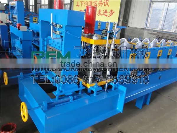 Pre-painted Steel Ridge Cap Roll Forming Machine photo-4