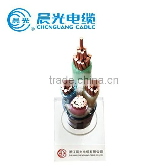 Low Voltage 0.6-1kV Copper or Alumium Conductor XLPE Insulated PVC Sheathed Fine Steel Wire Armoured Power Cable Electrical Wire photo-2
