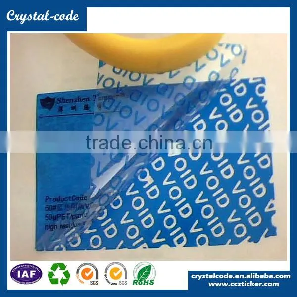 Tamper Evident Security Void Tape Void Warranty Sticker photo-3