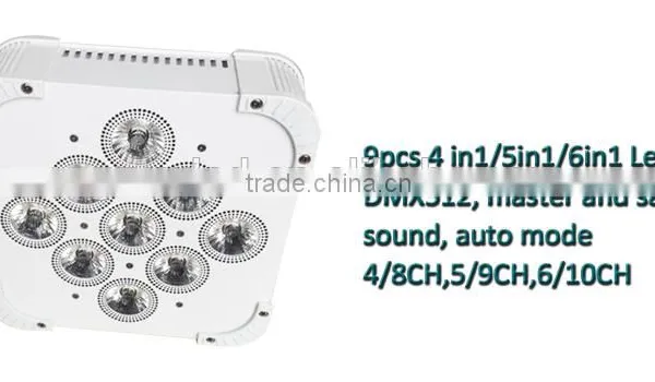 Wireless Battery Led Slim Par Light photo-5