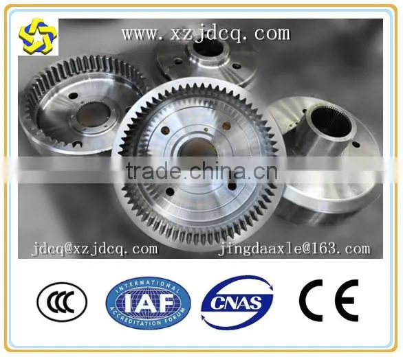 Xcmg Liugong 49 Teeth Roller Gear Parts OEM High Precision Steel Inner Gears Forged Stainless Ring Gear photo-6
