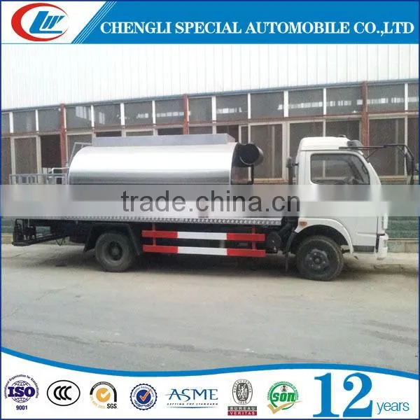 5CBM Bitumen Distributor Truck Heated Bitumen Truck Bitumen Sprayer Truck photo-3