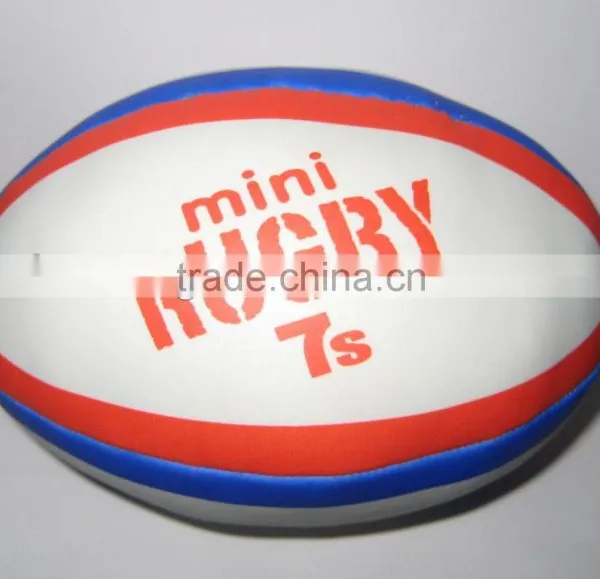 PVC Leather Soft Mini Rugby Ball photo-2