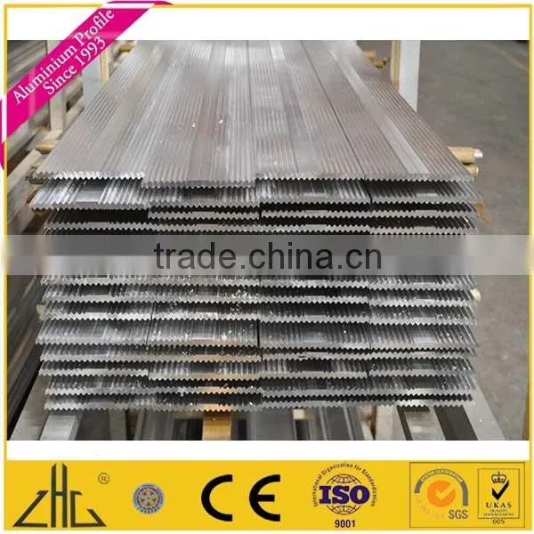 Wow!! 6063T5 Aluminium Handrail Hollow Section Manufacturer , Extruded Aluminium Hole Punch Machined , Aluminium Flat Bar Sizes