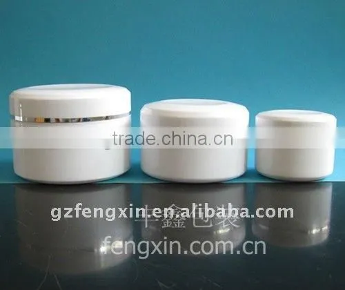 300ml White Face Film Cream Jar With Different Colors photo-2
