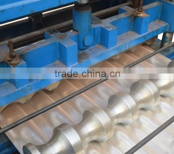 New Design High Quality Making Metal Colored Roof Tile Forming Machine photo-4