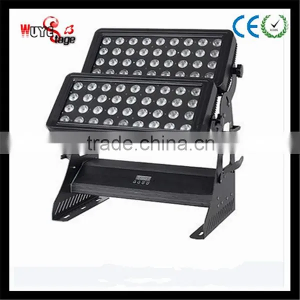 DMX512 Control Stage Lighting Full Color LED Spot Light 4in 1 With LCD Digital Display