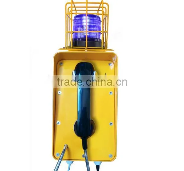 Waterproof Telephone KNSP-09 Industrial IP Telephone Auto-dial Waterproof Phone & Remote Control Telephone photo-2