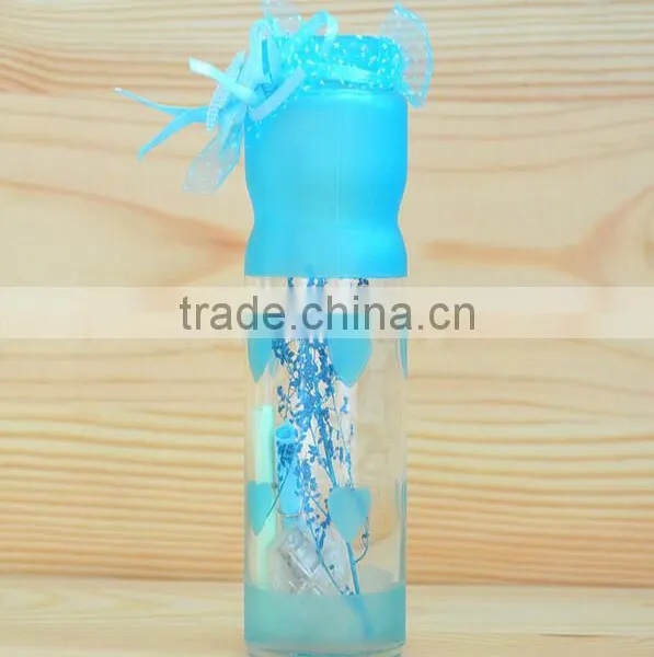 Hot Wholesale Wishing Glass Bottle Floating Glass Bottle Present Bottles Star Bottles With the Cork photo-3