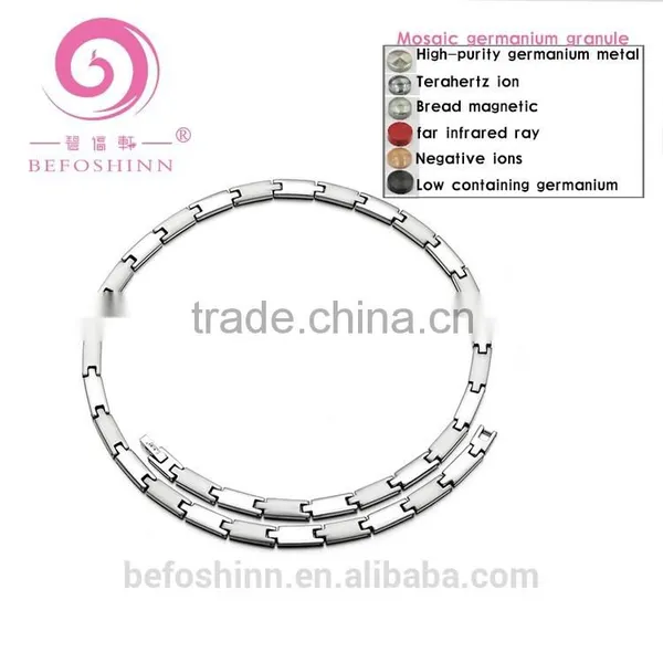 Titanium Necklace Unique Female Necklace Genuine Germanium Necklace