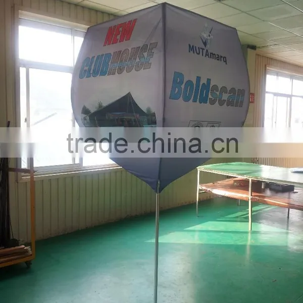 Burgundy Beach Flying Flag Banner Stand photo-5