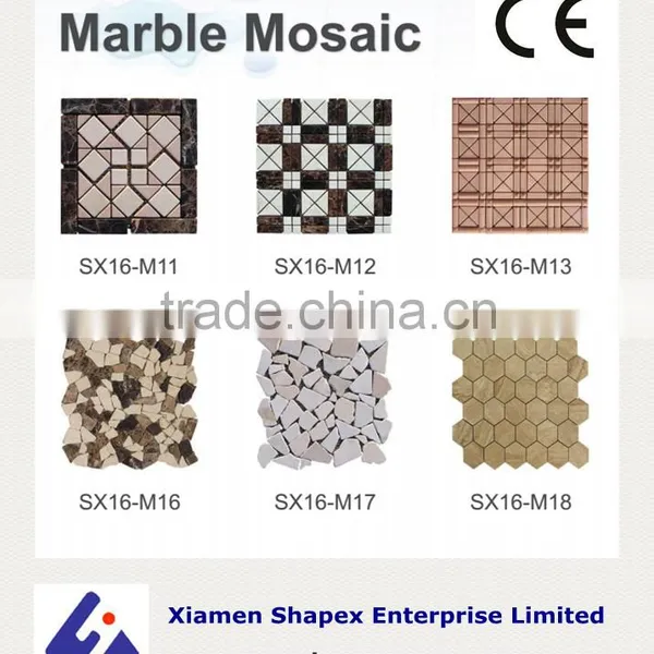Mix Color Marble Mosaic Tile for Sale photo-4