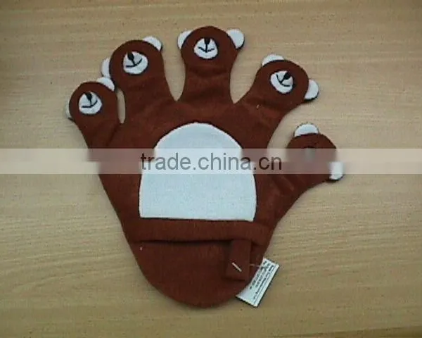 Lovely Bathing Animal Hand Glove Puppet for Kid
