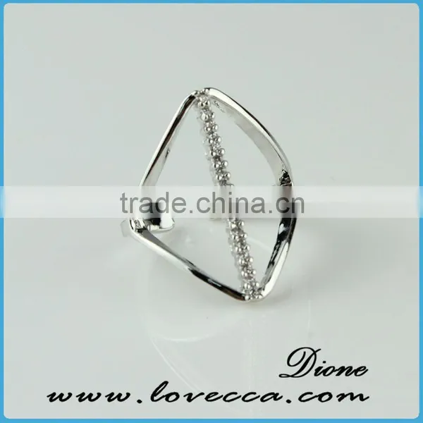2015 Fashion Jewelry Ring!latest Weddingring Design !micro Pave Diamond Setting Ring-bridal Classic Wedding Ring photo-2