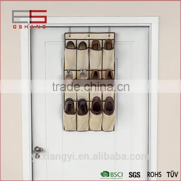 Non Woven Door Hanging Shoe Organizer With 24 Pockets Selling Vell in USA photo-6