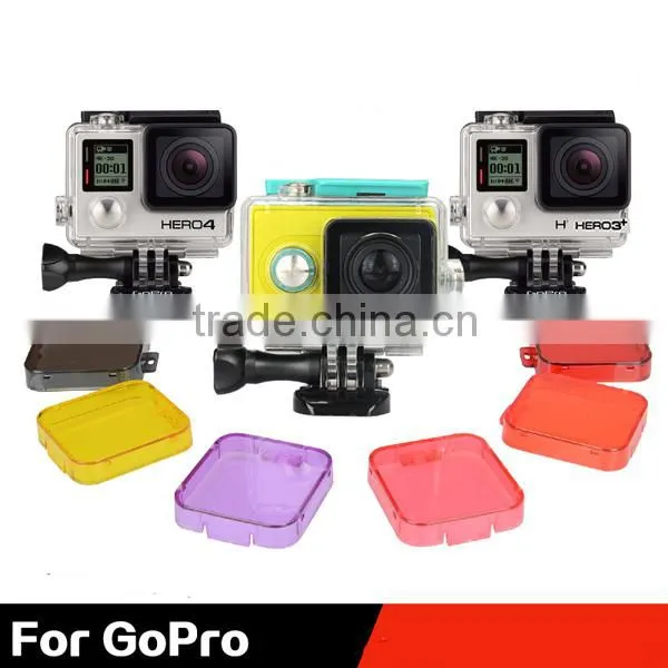 Professional Underwater Gopros Heros 4 Diving Color Filter
