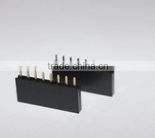 2.54mm Single Row Straight Female Header 8 Pin photo-6