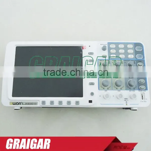 OWON Digital Storage Oscilloscope SDS8202 200MHz 2GS/s 2channel, 10M Deep Memory photo-2