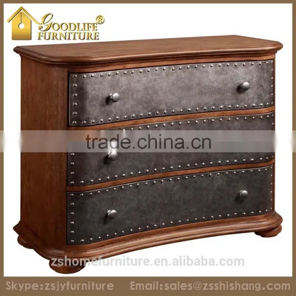 Classic Simple Modern MDF Home Furniture Drawer Cabinet