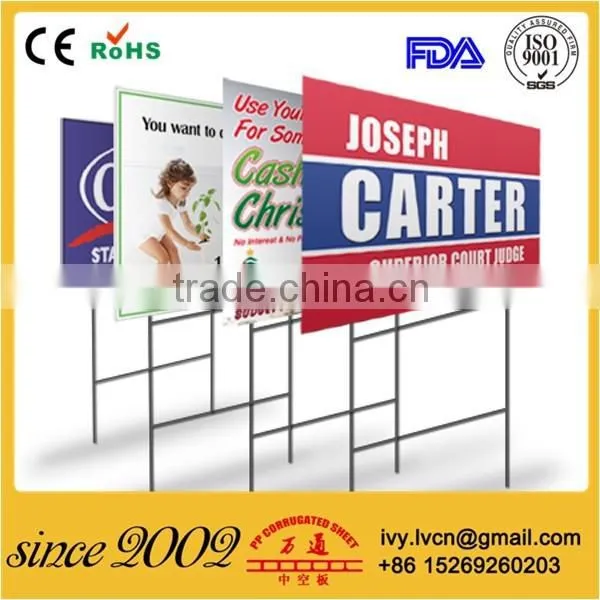 Custom Highly Durable Fire Resistant Coroplast Sign photo-4