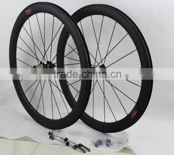 50mm Bicycle Wheels 700C Carbon Road Bike Wheelset Carbon Bicycle Wheels photo-4