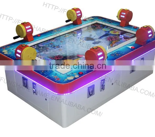 Funshare Coin Operated 6 Players Fishing Game Shooting Fish Game for Sale photo-4