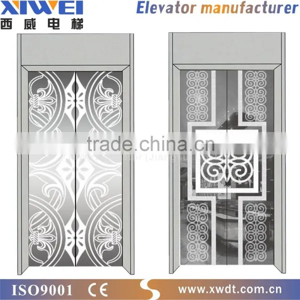 XIWEI Brand Luxury Sight-seeing / Panoramic Glass Home Elevator , Villa Elevator Cheap Price photo-5