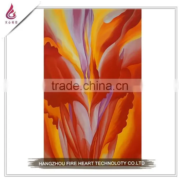Abstract Red Art Canvas