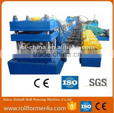 High-speed Highway Guardrail Roll Forming Machine With Automatic