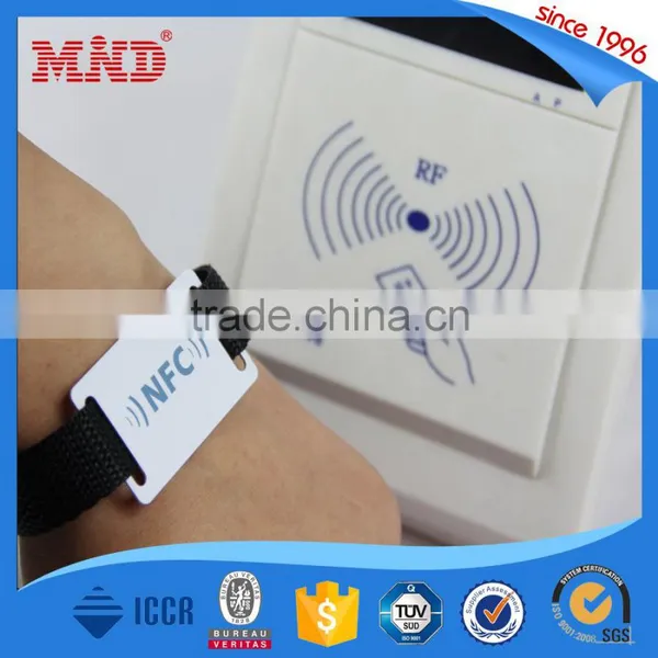 MDWW06 RFID ISO 18000-6C UHF Fabric Party Wristbands Woven Wristbands photo-2