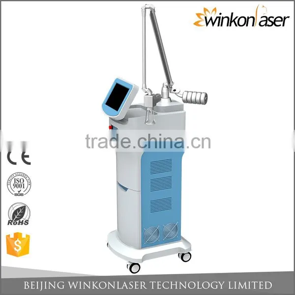 Spot Scar Pigment Removal 2017 Factory Price 50w Eye Wrinkle / Bag Removal Imported Fractional CO2 Laser Machine For Skin Rejuvenation photo-4