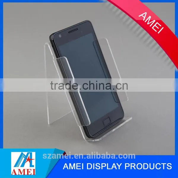 Wholesale Supplier Universal Promotional High Quality Acrylic Anti-silp Mobile Phone Display Stand Holders photo-2