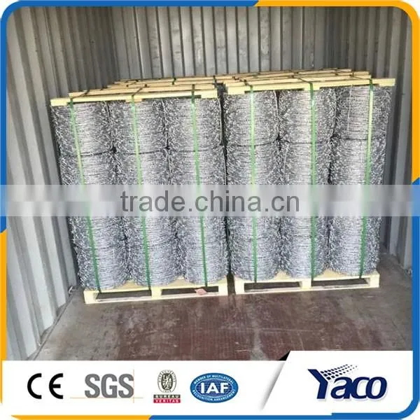 Beautiful Surface Treatment 1.57mm Hi-tensile Barbed Wire Price photo-4