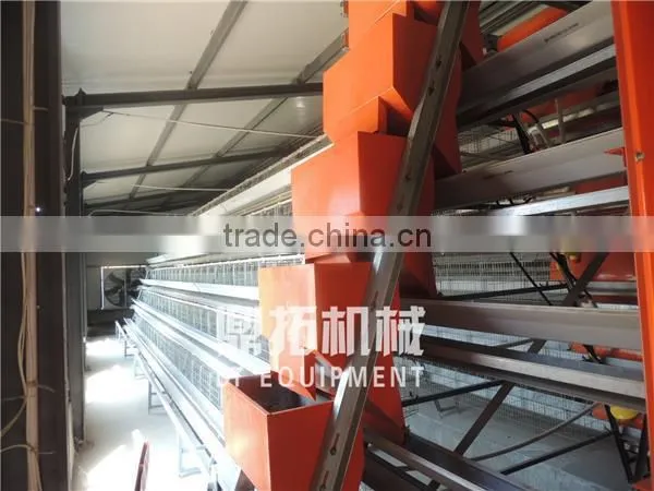 Trade Assurance 4 Tiers 128 Birds 160 Birds Automatic Chicken Rearing Cage photo-2