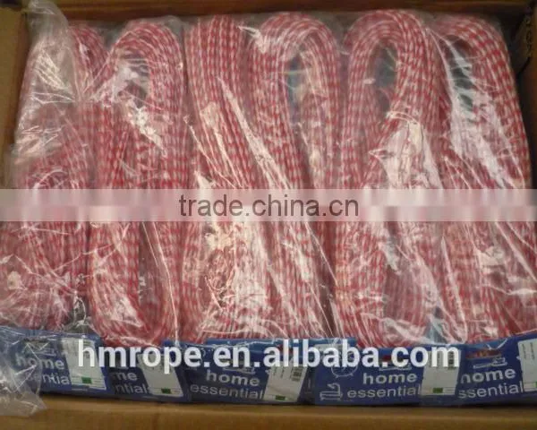pp Hollow Braid Rope 8 Strand Red and Black photo-2